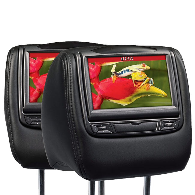 INV7SS - 7" HD Dual DVD Monitor System